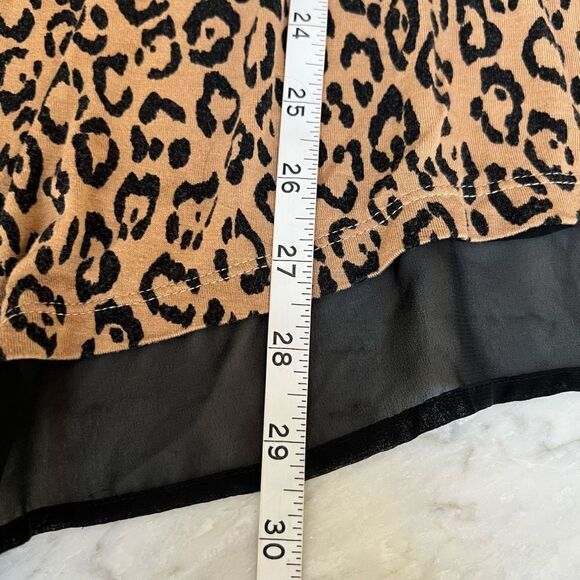 Lane Bryant animal print open front cardigan size 18/20 - Picture 6 of 6